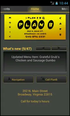 Plan B Broadway android App screenshot 1